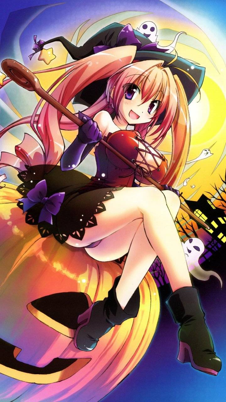 halloween anime wallpaper