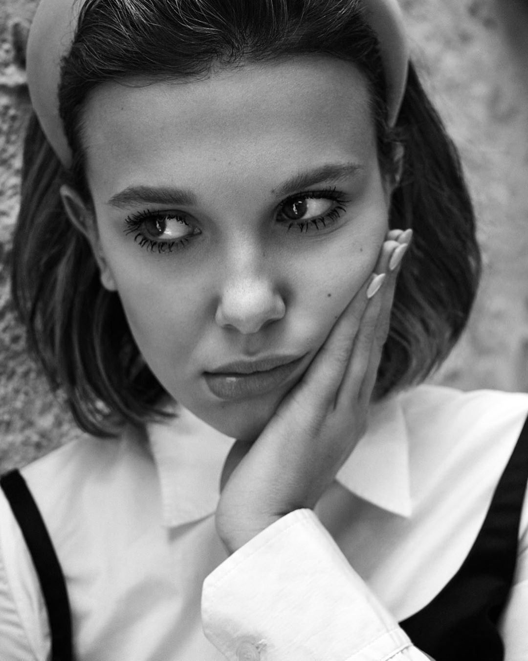 Michael Schwartz on Instagram: “Outtake of Millie. Loved this shot that was never released. And kin. Bobby brown, Millie bobby brown, Bobby brown stranger things