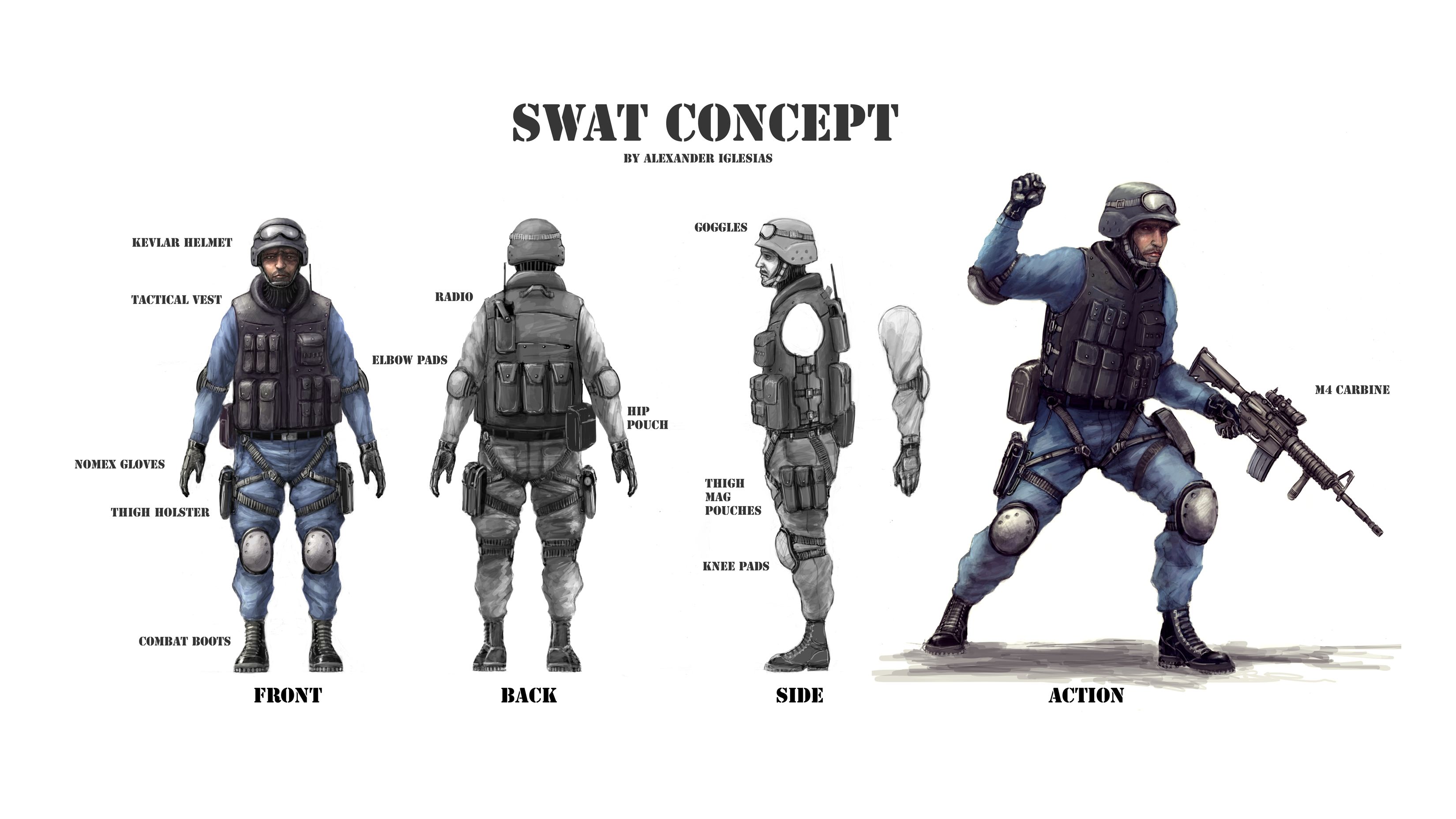 SWAT. Иерархия SWAT. Экипировка SWAT. Тактикал сват.