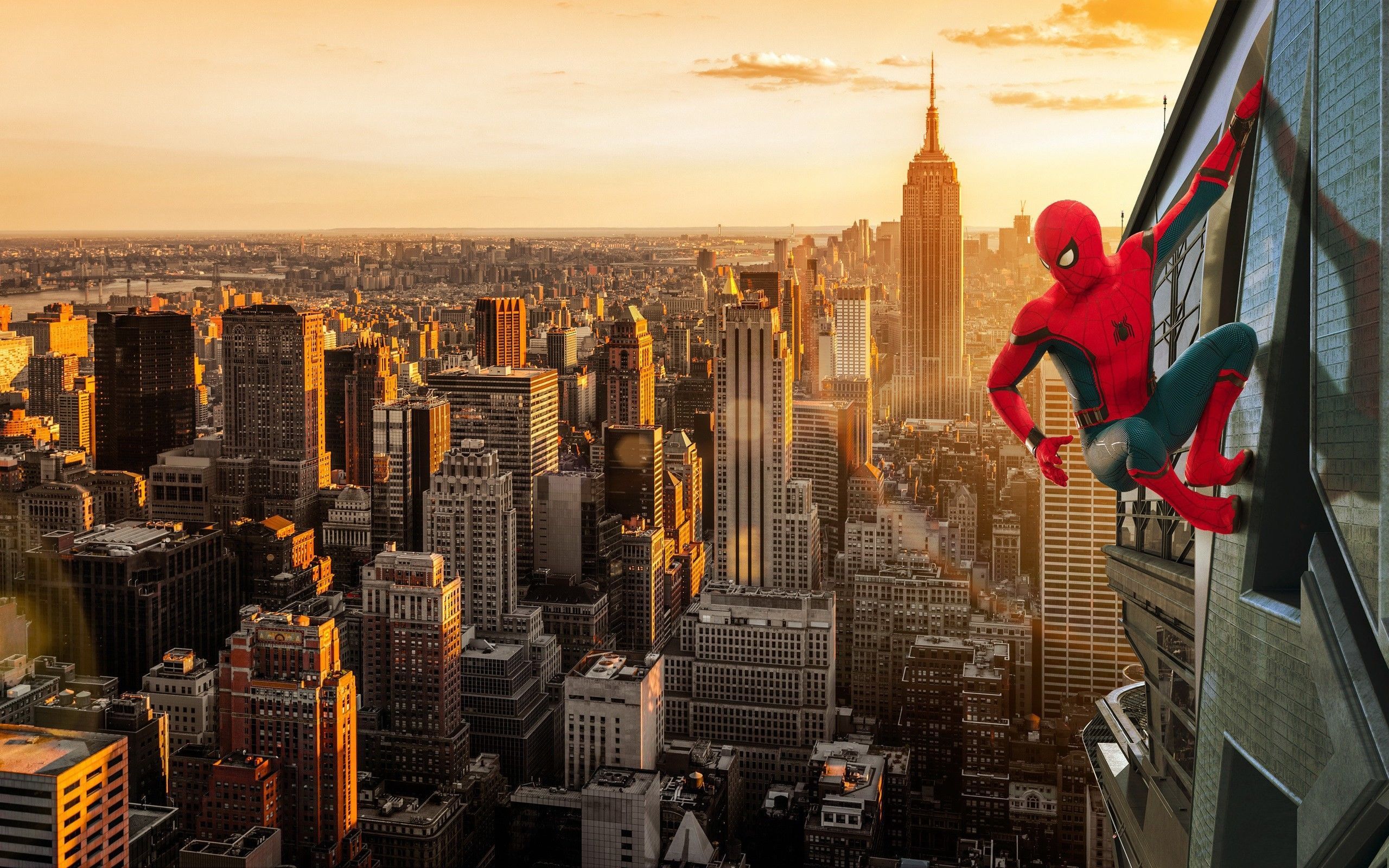Spiderman City Background
