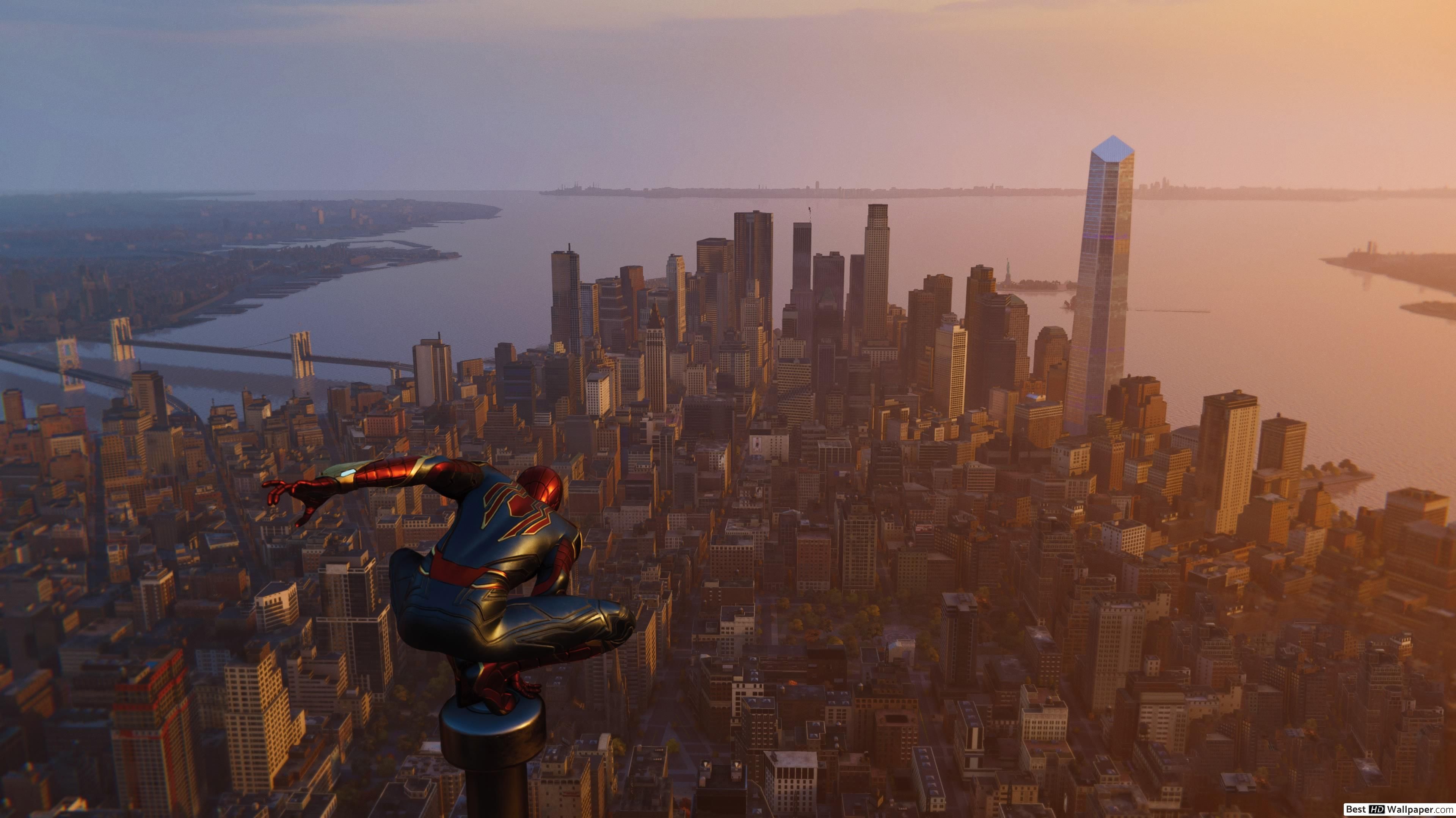 New York Spider Man Wallpapers Wallpaper Cave