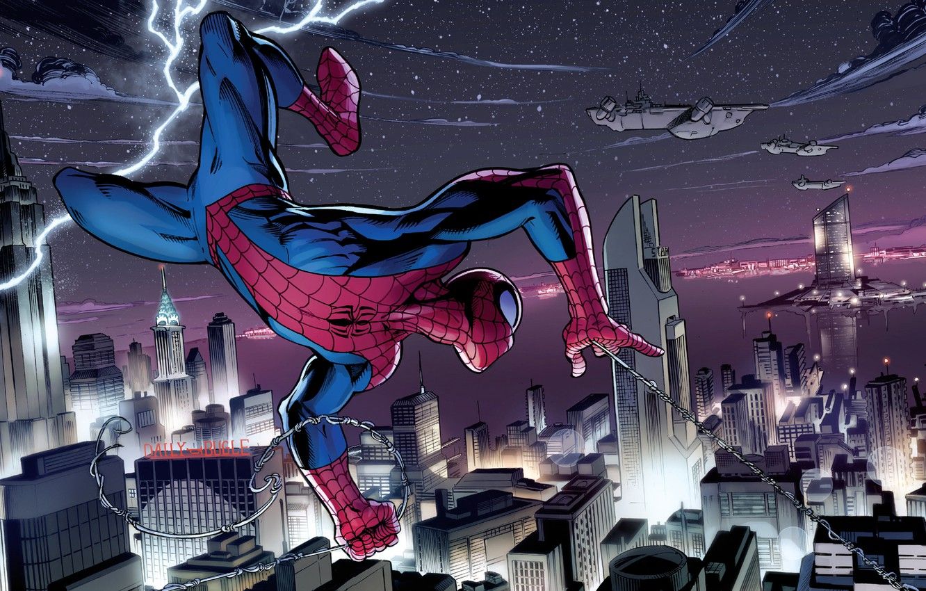 New York Spider Man Wallpapers Wallpaper Cave