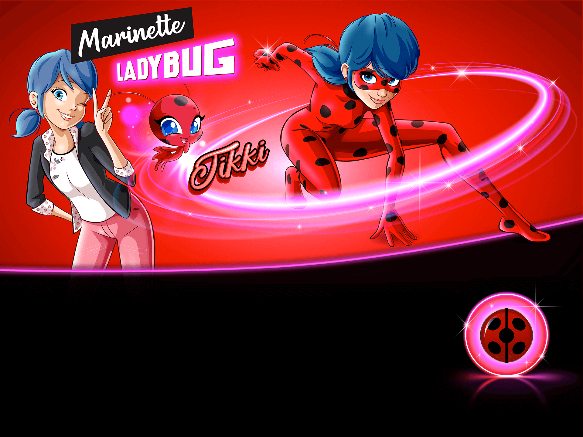 Miraculous Ladybug new wallpaper with super heroes and kwamis
