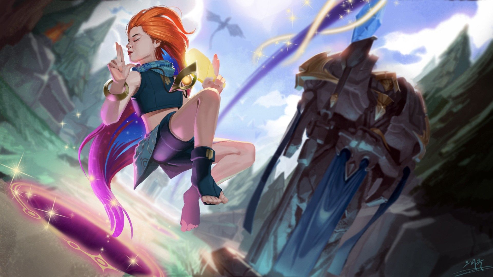 Zoe. Wallpaper & Fan Arts. League Of Legends