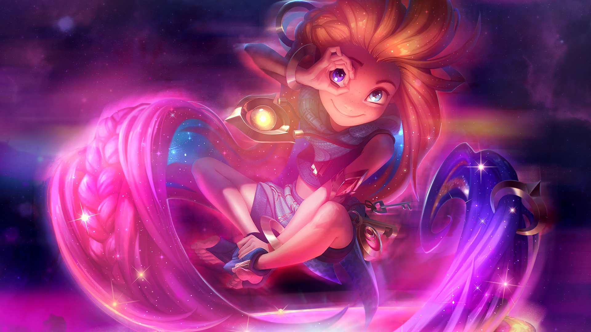 Zoe LoL Splash Art 4K Wallpaper #650