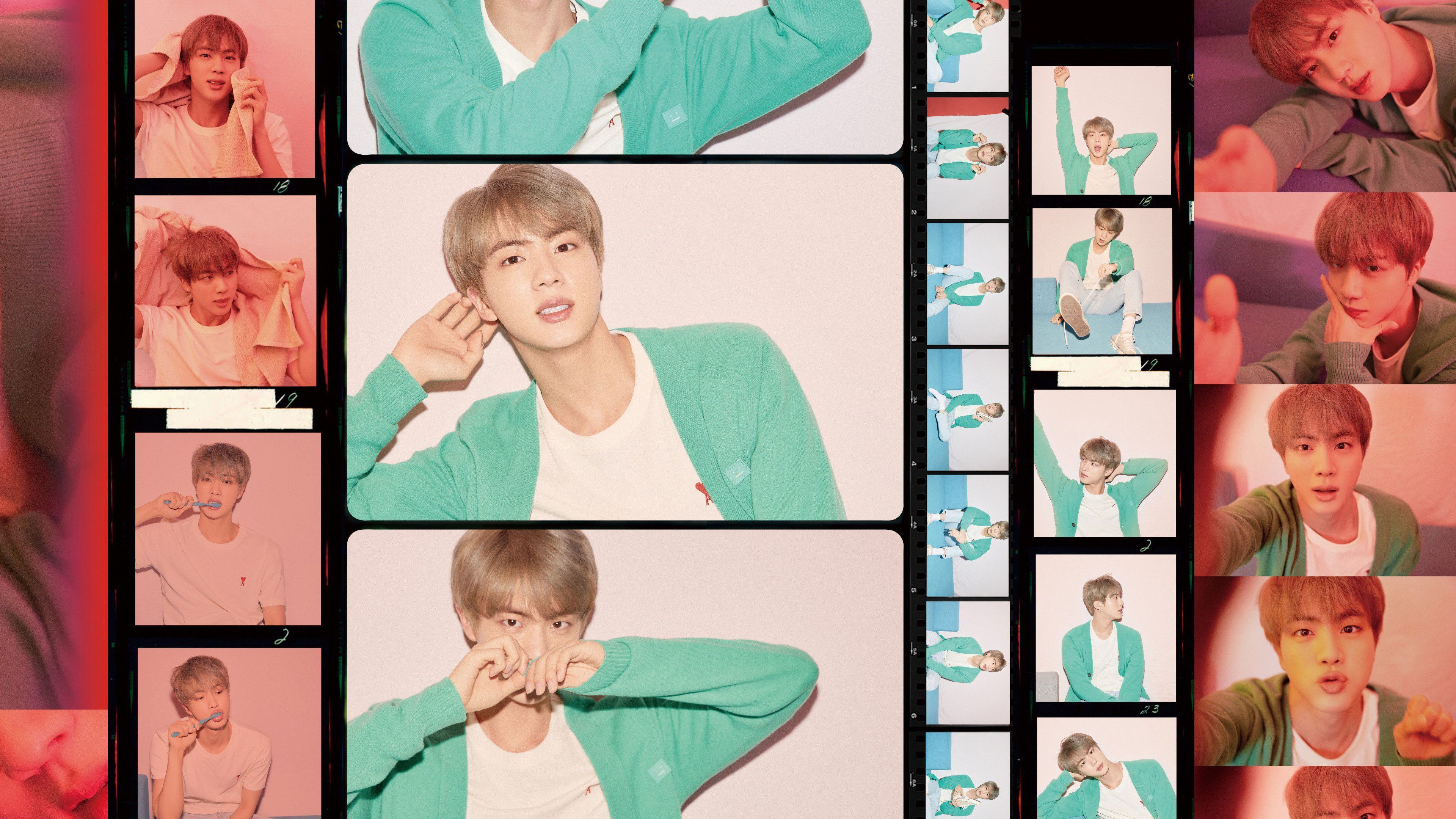 Aesthetic BTS Jin Desktop Wallpapers