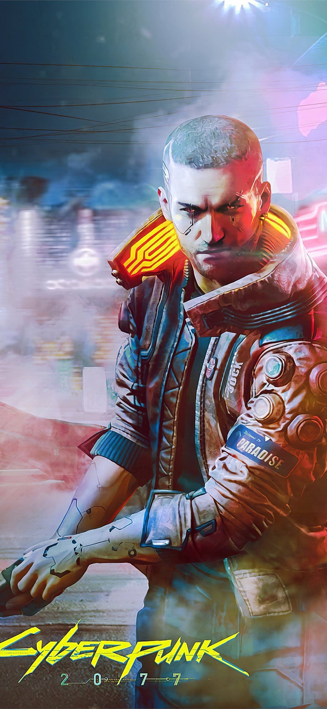 cyberpunk 2077 4k iPhone 11 Wallpaper Free Download