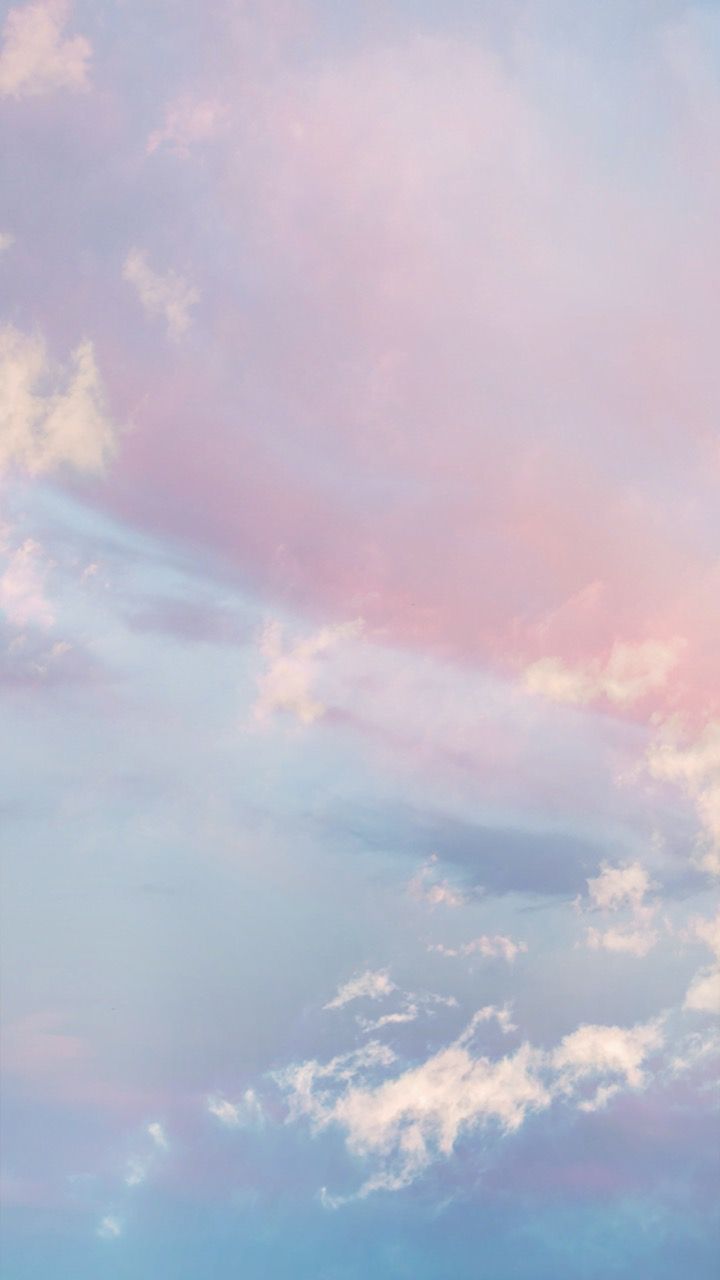 Phone Wallpaper. Sky aesthetic, Pastel clouds, Phone wallpaper