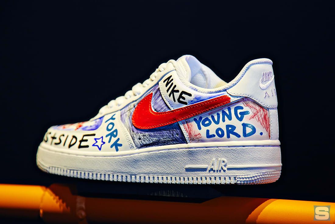 Vlone Nike Air Force 1 Release Harlem .solecollector.com