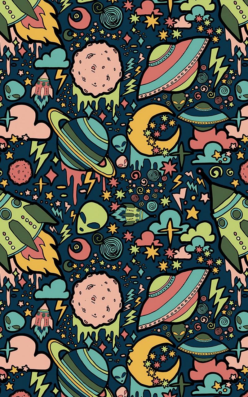 trippy alien wallpaper tumblr