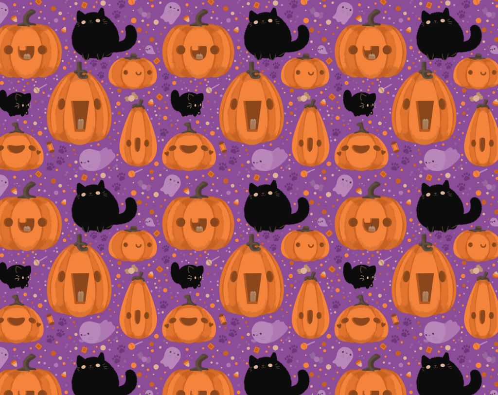 Cute Halloween Background Png & Free Cute Halloween Background.png Transparent Image