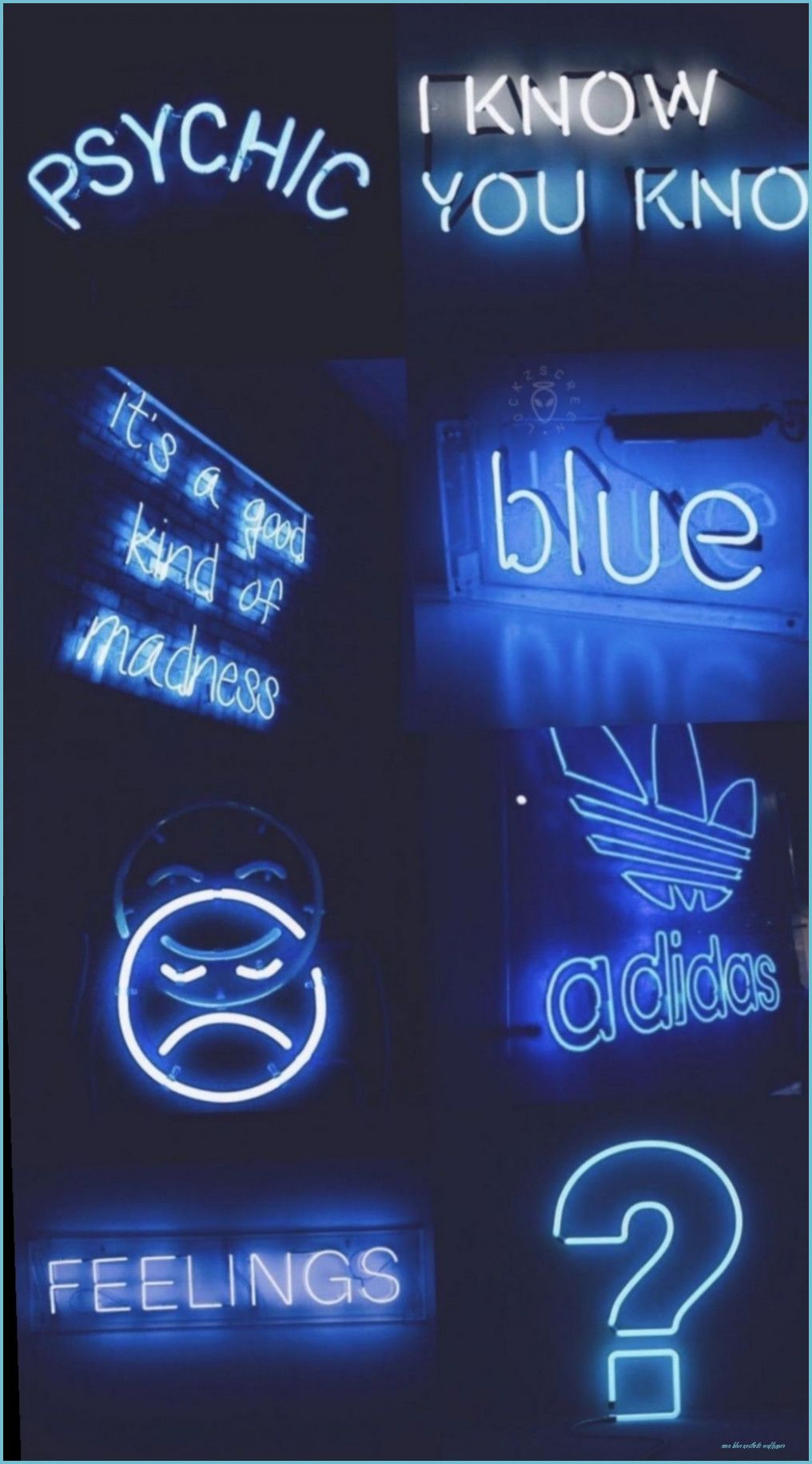 Wallpaper Blue Aesthetic Dark #iPhone #Lion #nature Blue blue aesthetic wallpaper