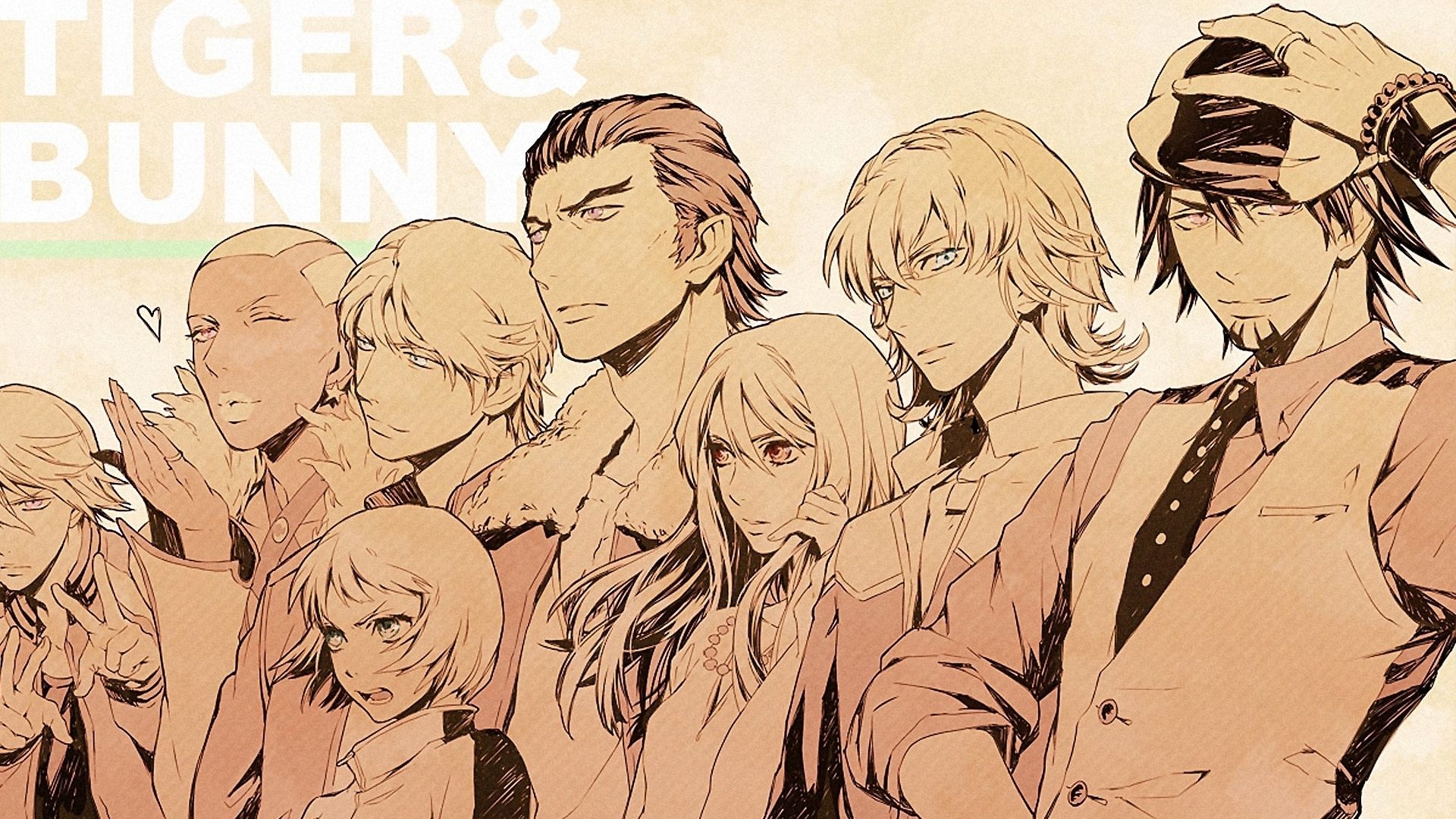 Tiger And Bunny HD wallpaper