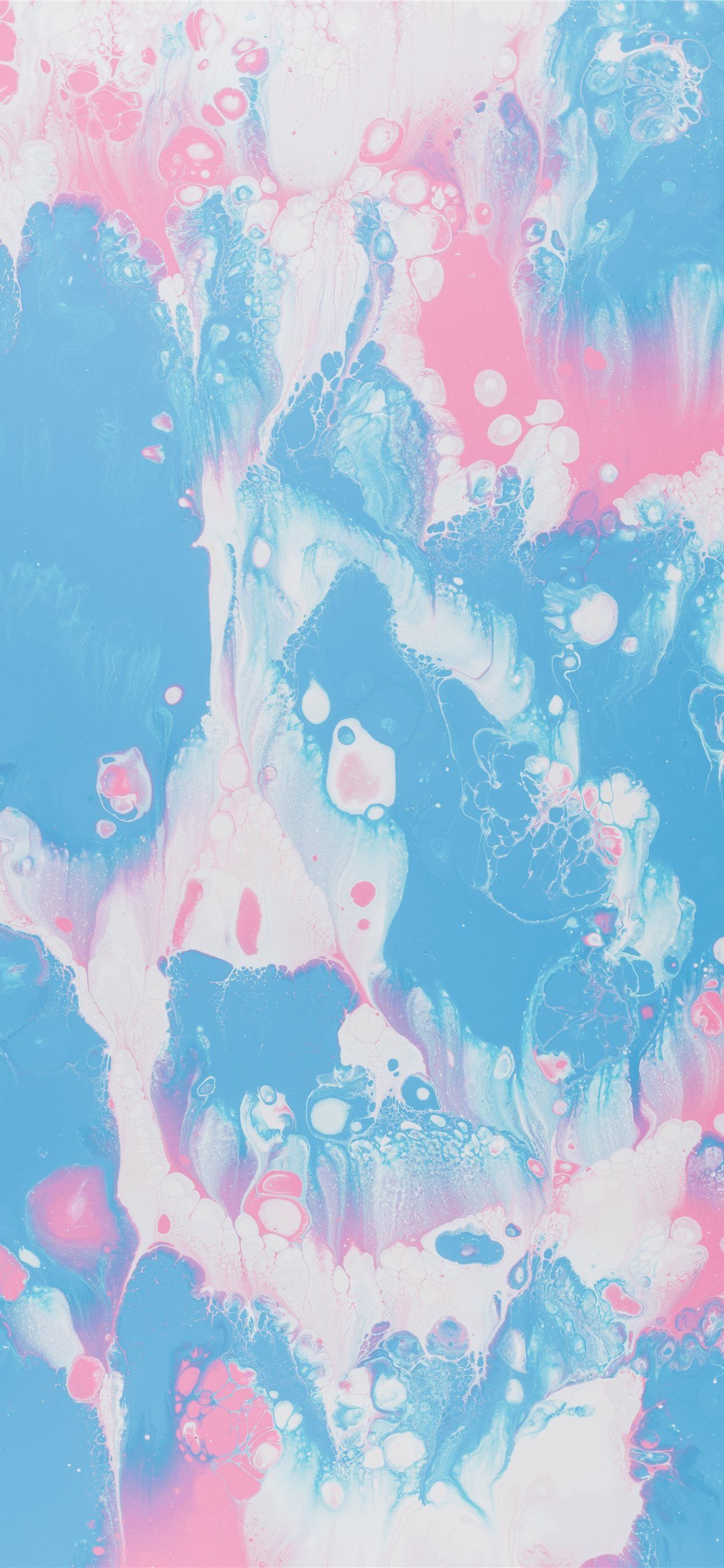 pink and blue abstract painting iPhone 11 Wallpaper Free Download