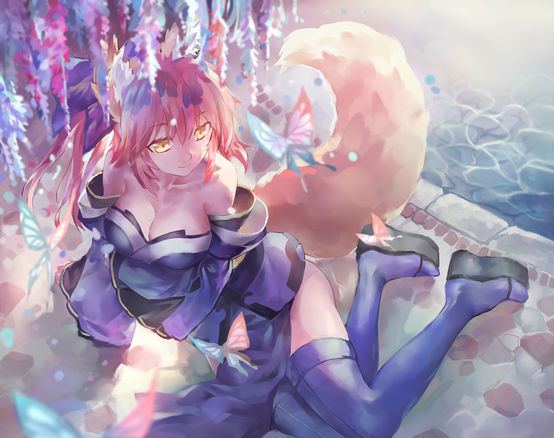 fategrand Order, #fateextra, #caster Wallpaper Extra Tamamo Saber Wallpaper & Background Download