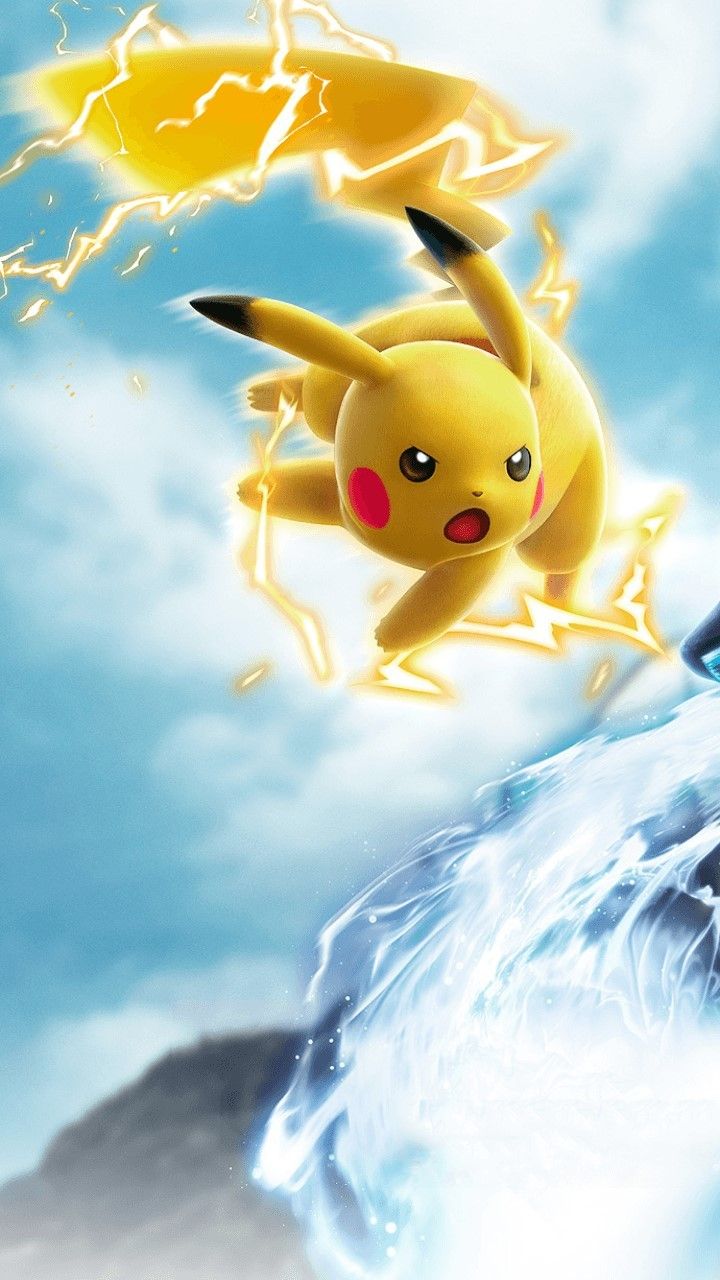 Pikachu Background iPhone Free HD Wallpaper