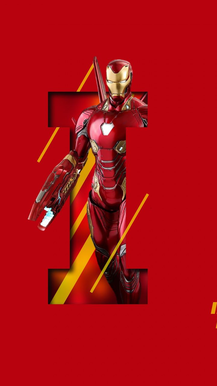 Iron man, artwork, minimal, 720x1280 wallpaper. Iron man wallpaper, Iron man art, Iron man artwork