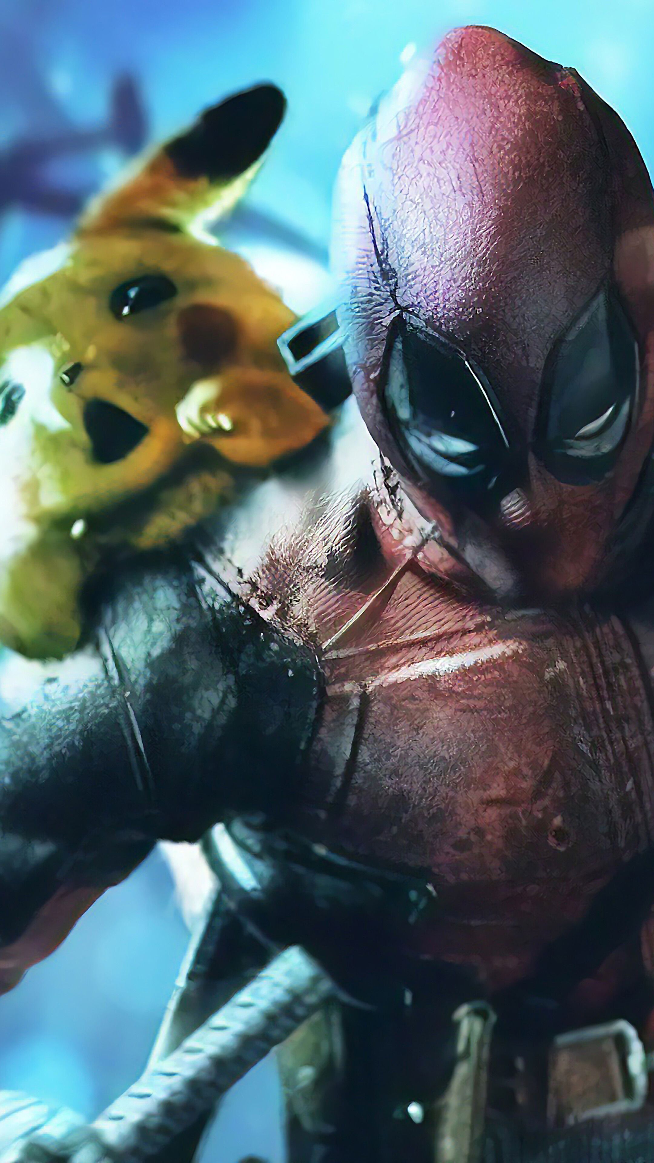 Deadpool, Pikachu, 4K phone HD Wallpaper, Image, Background, Photo and Picture. Mocah.org HD Wallpaper