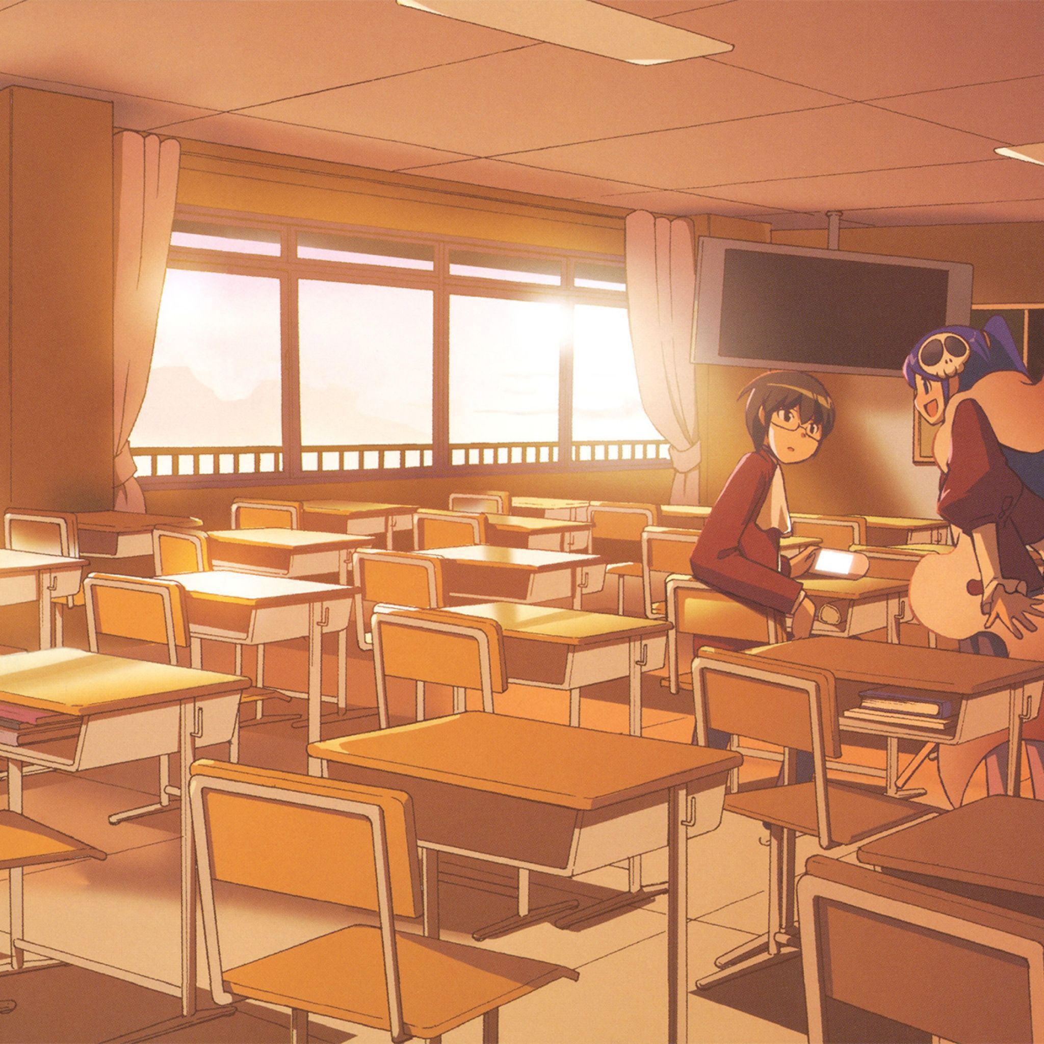 Anime Classroom Wallpaper Free .wallpaperaccess.com
