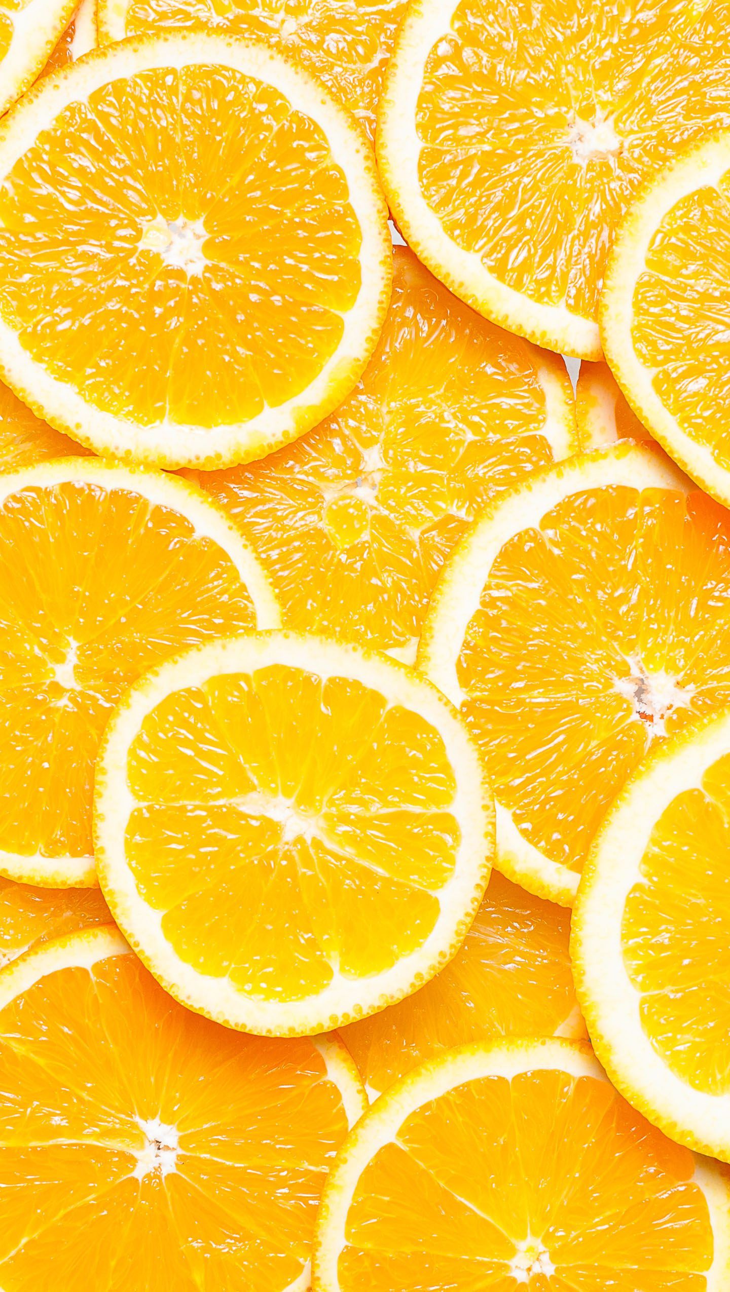 Orange Fruits Slices 4K Wallpaper