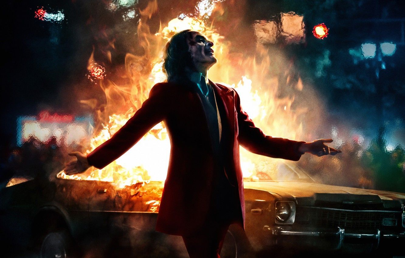 Wallpaper the explosion, fire, Joker, costume, art, Joker, 67 4k ultra HD joker wallpaper background image 67 j. Joker wallpaper, Joker poster, Joaquin phoenix