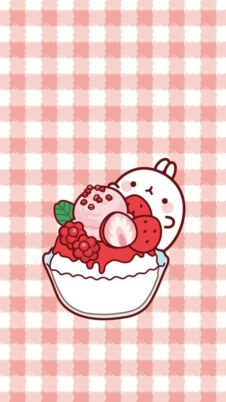 Red Desktop Wallpaper Cute Kawaii