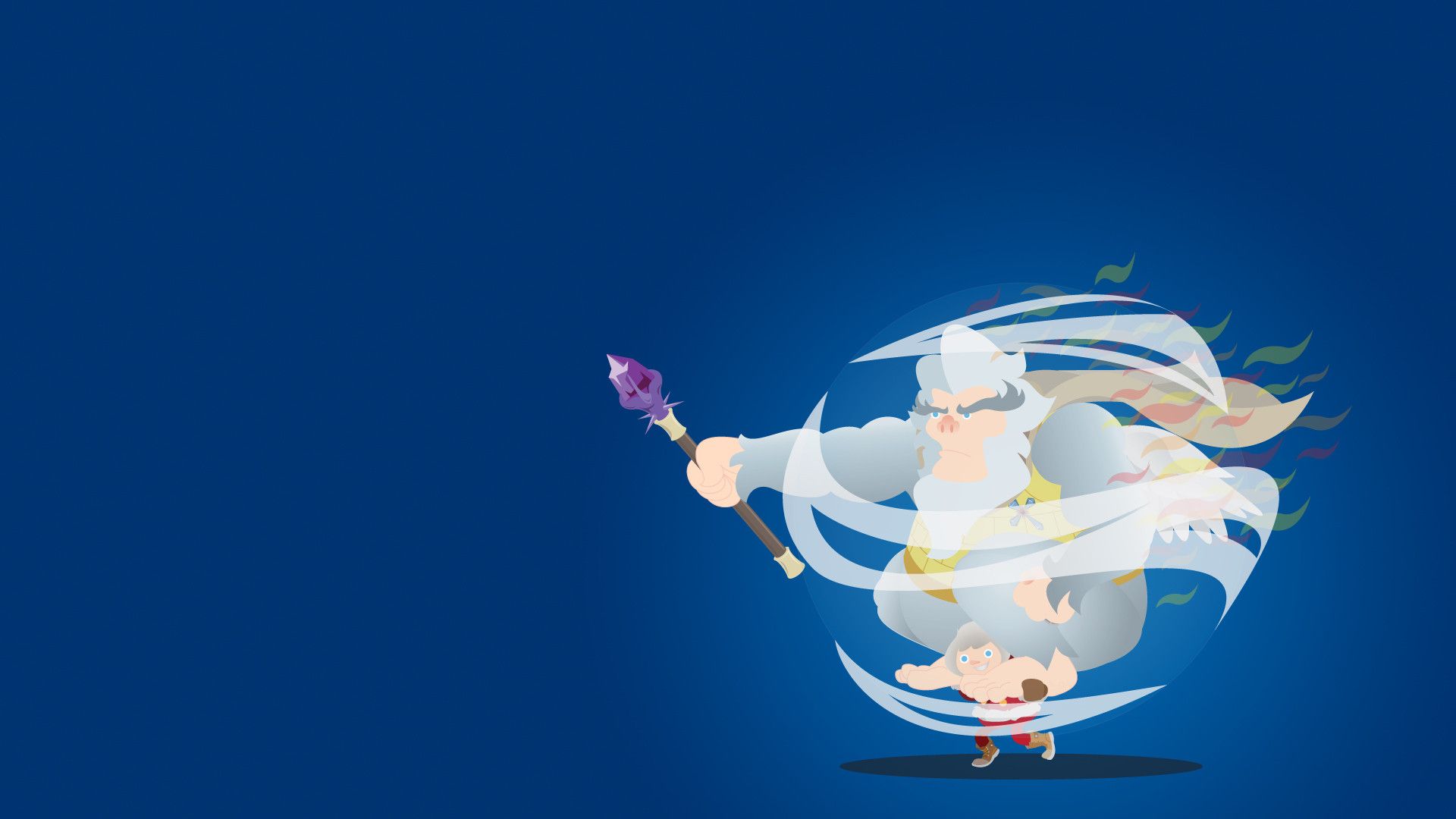 I made a reverse Nunu wallpaper