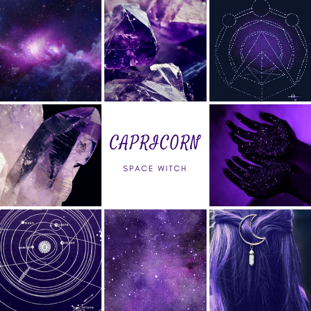 Witchy Zodiac Mood Boards. Her Campus. Capricorn aesthetic, Zodiac capricorn, Capricorn art