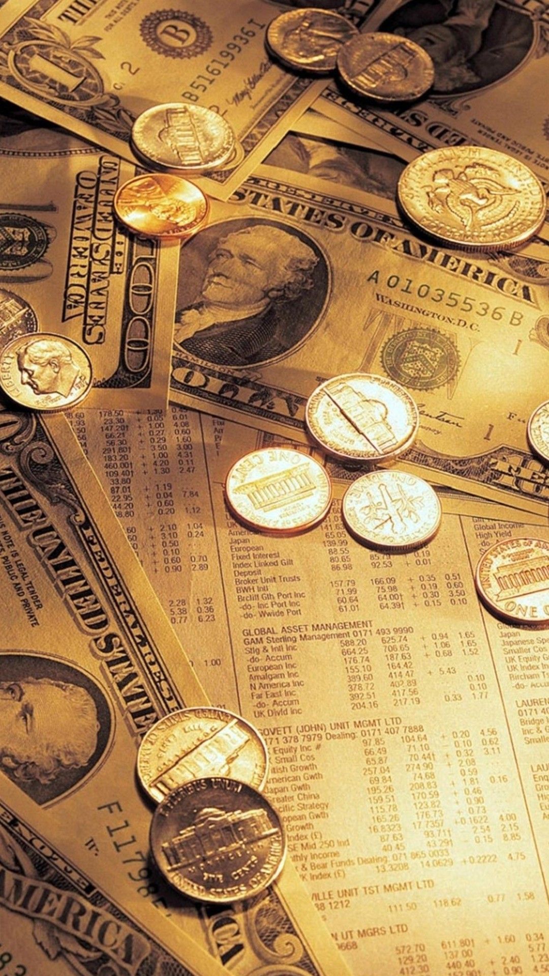 Old Money Coins Bills HD Wallpaper. Schoppen, Stolz auf dich, Ideen