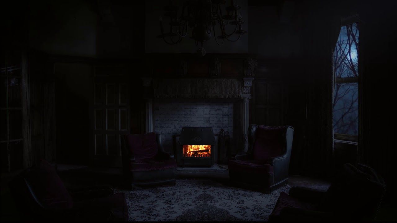 a creepy living room