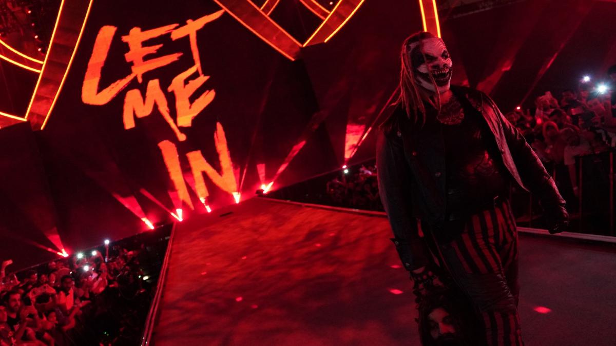 Seth Rollins vs. The Fiend Bray Wyatt - Universal Championship Falls Count Anywhere Match: photo