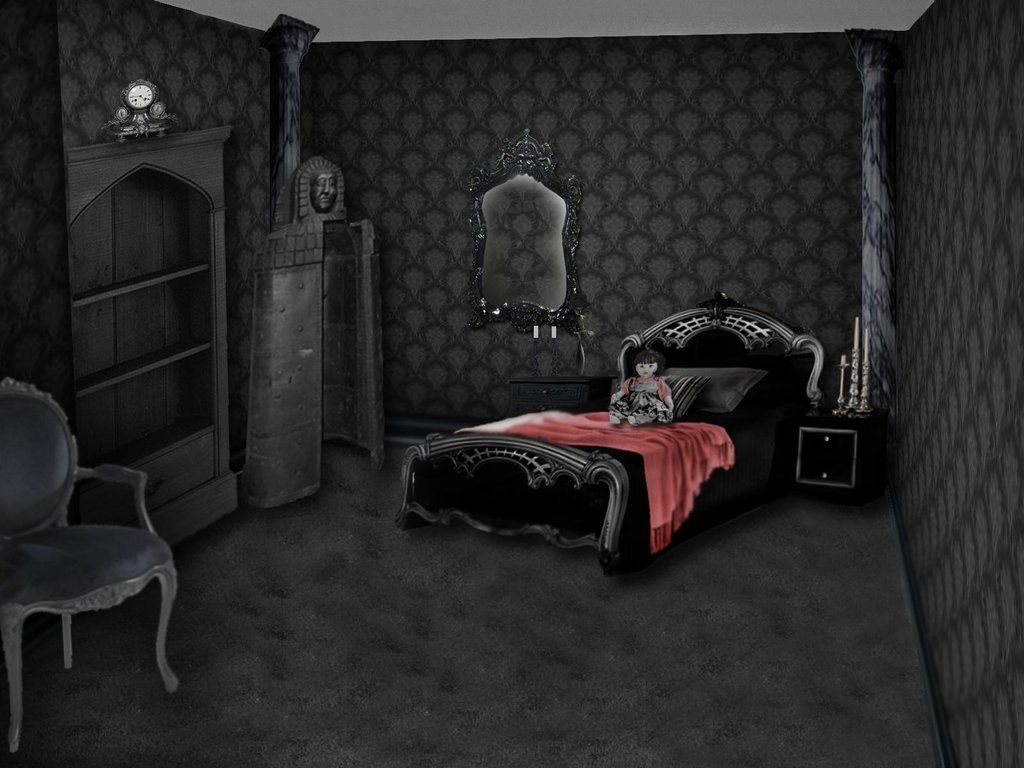 Gothic Room Wallpaper