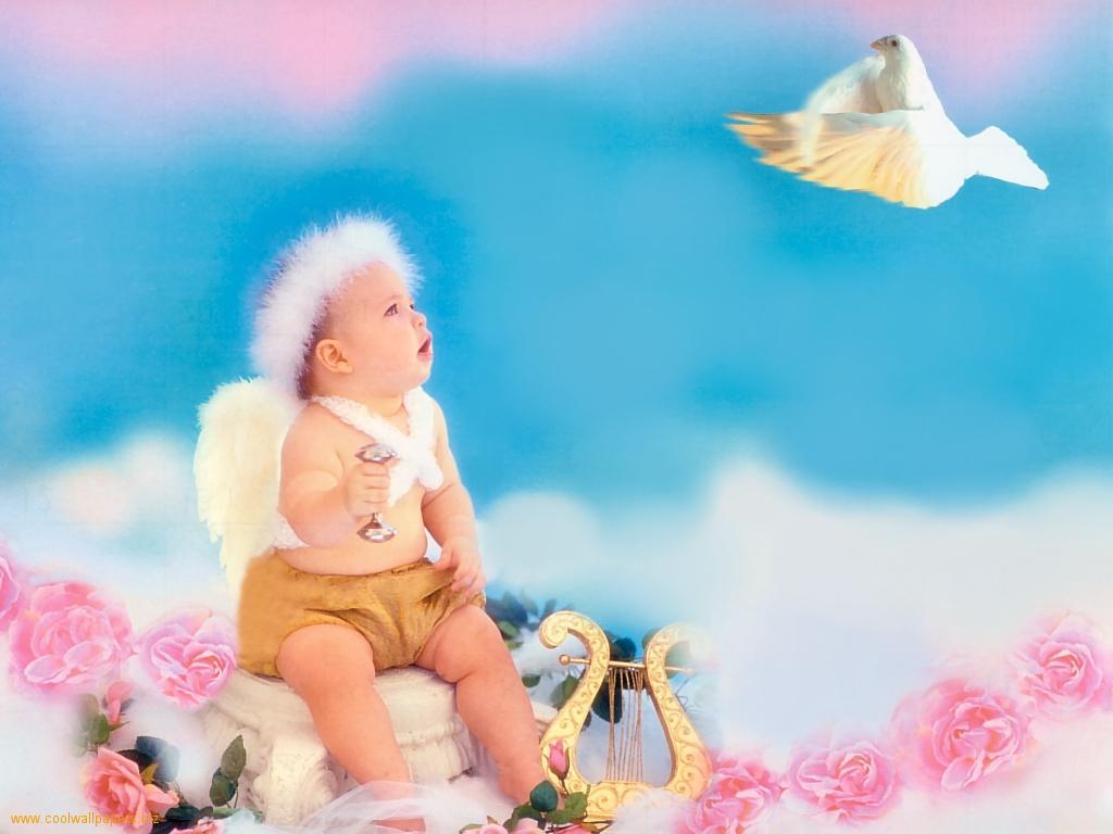 AMMA: Baby Angels Wallpaper