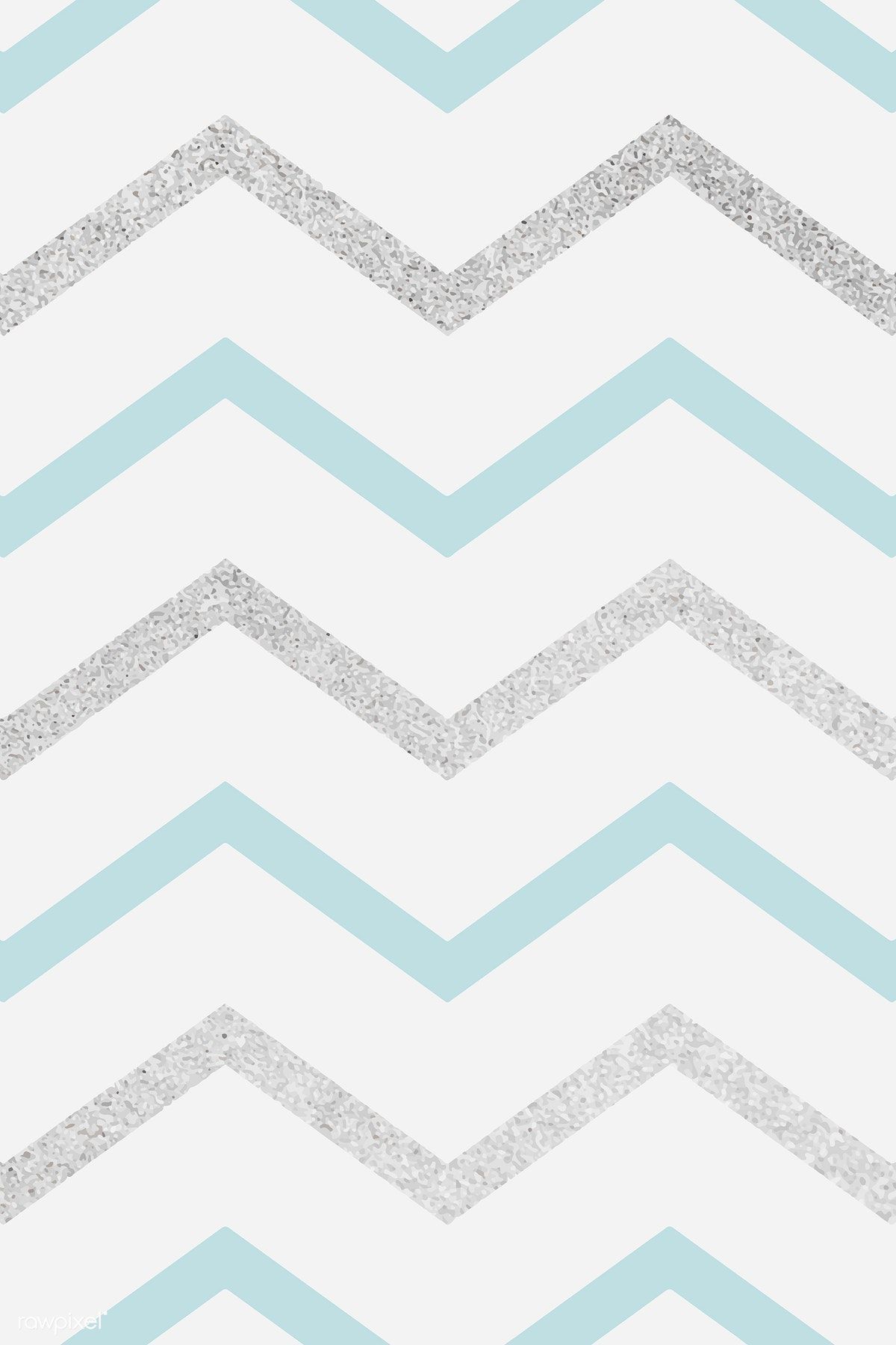 Blue and silver glittery zigzag patterned background vector. premium image by rawpixel.co. Vector patterns design, Background patterns, Vector background pattern