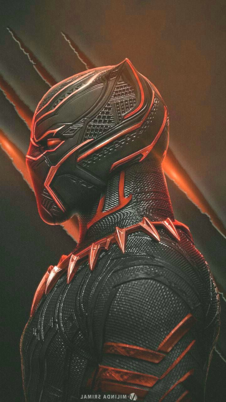 Red Black Panther Wallpapers - Wallpaper Cave