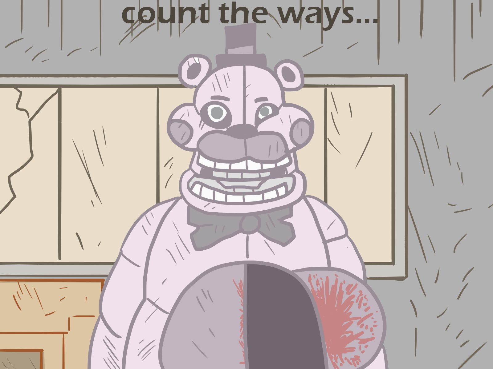 count the ways funtime freddy made