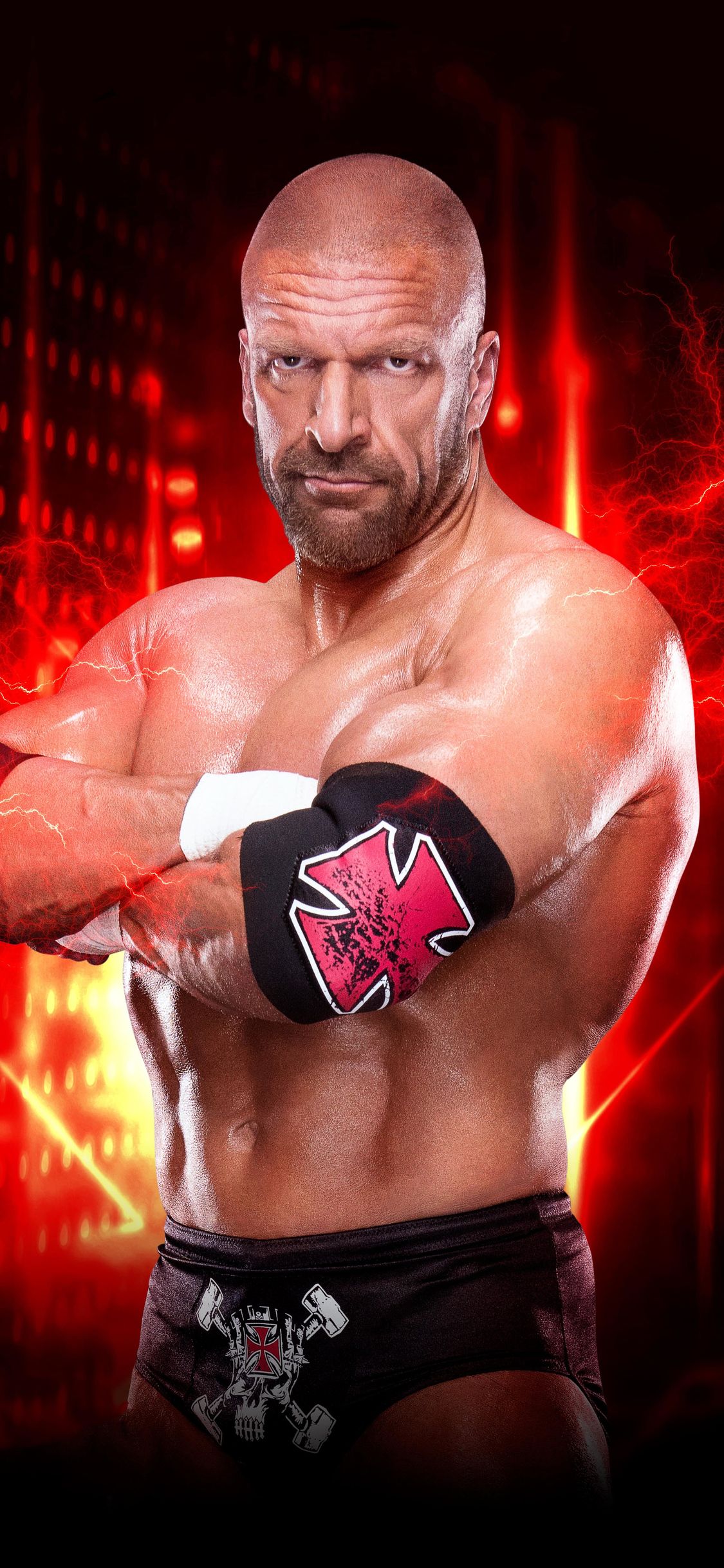 Triple H WWE 2K19 iPhone XS, iPhone 10, iPhone X HD 4k Wallpaper, Image, Background, Photo and Picture