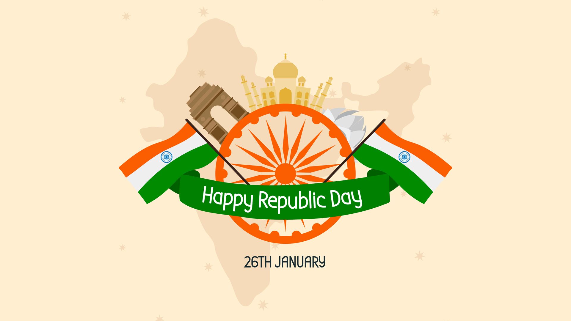 Happy Republic Day Wallpaper