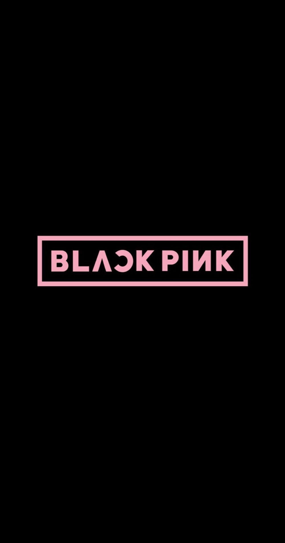 BLACKPINK logo wallpaper! Please like or reblog if you use them! Please do not repost!. Blackpink, Lisa blackpink wallpaper, Black pink kpop