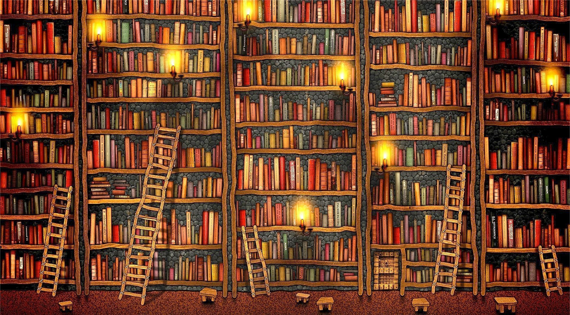 Libraries Wallpapers - Wallpaper Cave