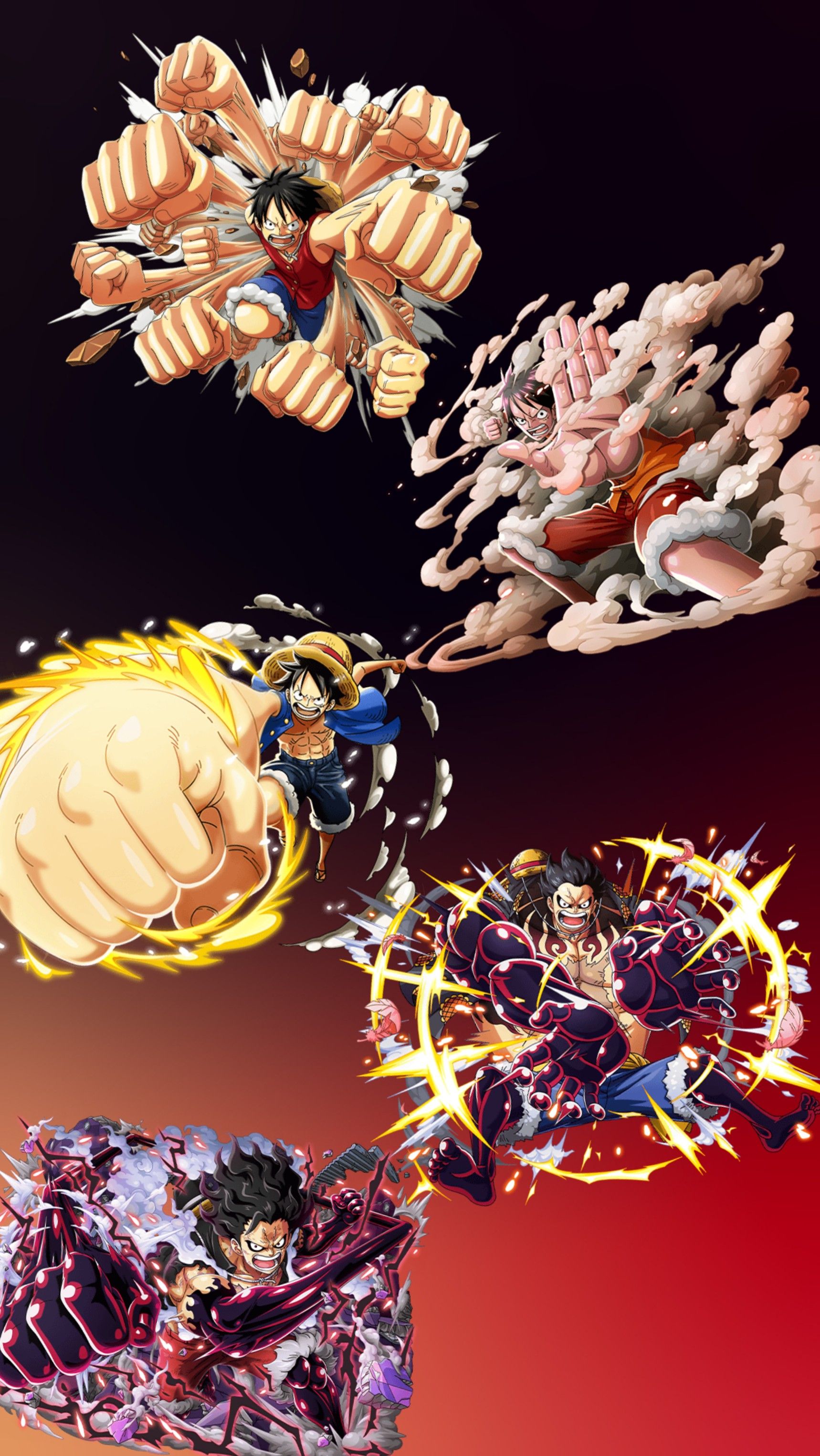 Luffy Gear 4 Wallpaper HD Wallpaper