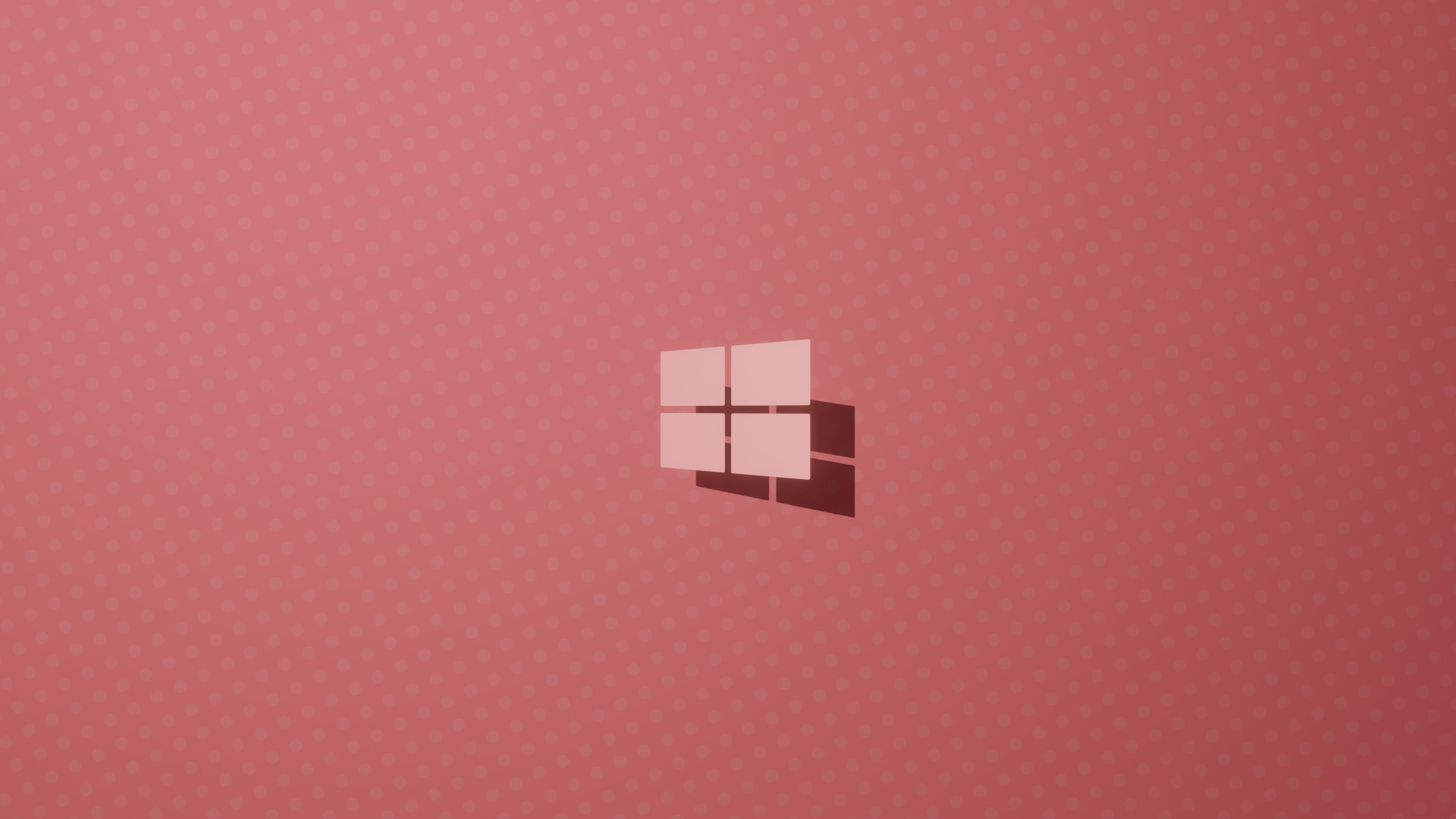 Windows 10 Logo Pink 4k Laptop Full HD 1080P HD 4k Wallpaper, Image, Background, Photo and Picture