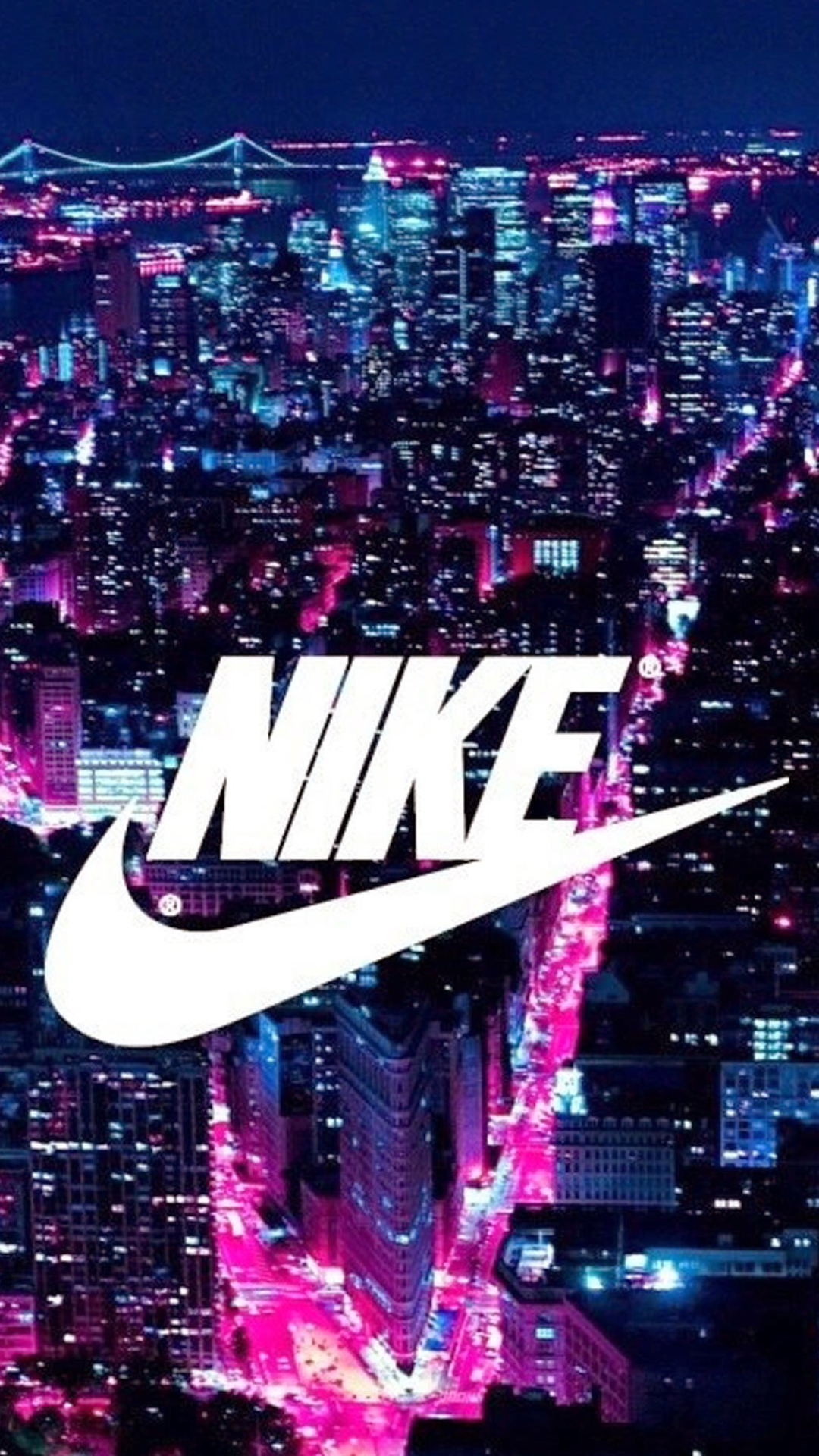 Pink Nike Logo Wallpaper