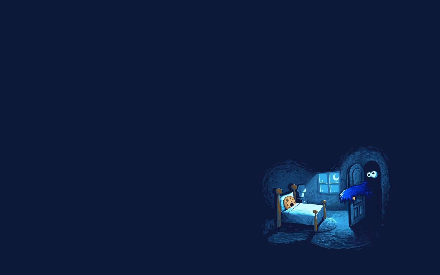 Cookie Monster Wallpaperx1050