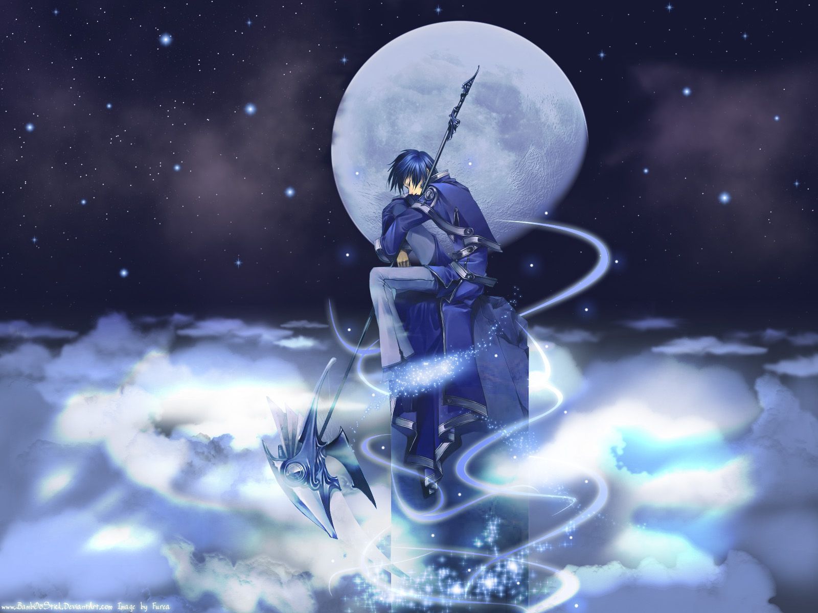 Anime Moon Wallpaper Free Anime Moon Background