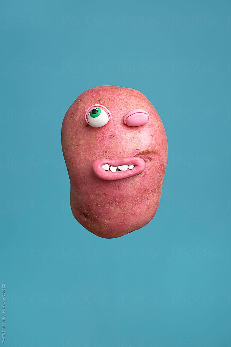 Mr. Potato winking by CACTUS Creative Studio, Winking