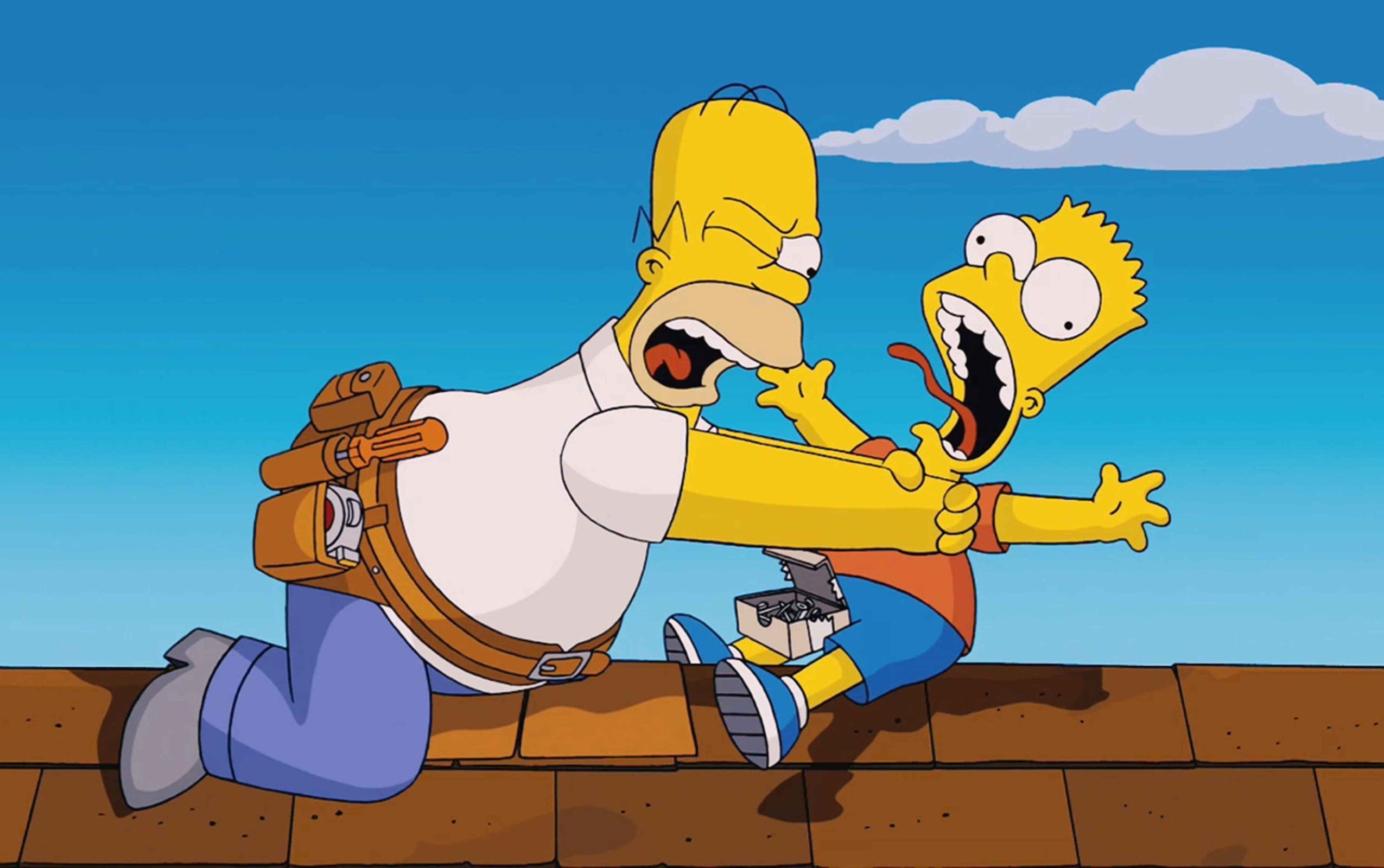 Bart Homer Choke, Bart Simpson illustration #Cartoons # #cartoon P # wallpaper #hdwallpaper #desktop. Bart simpson, Bart and lisa simpson, Bart