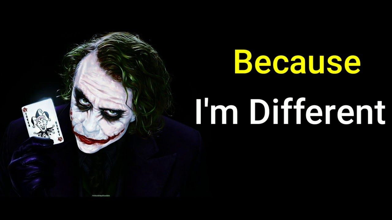 Joker quotes attitude whatsapp status.. joker lyrics whatsapp status