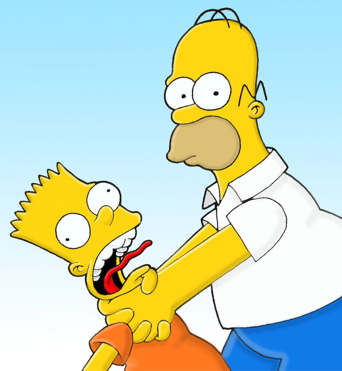 Homer Strangling Bart Wallpapers - Wallpaper Cave.