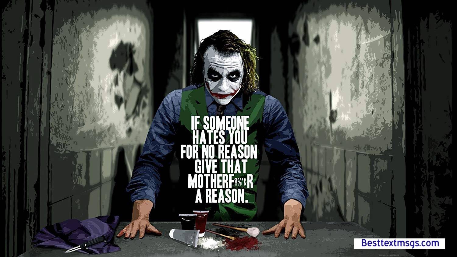 Joker Quotes Image Free Download